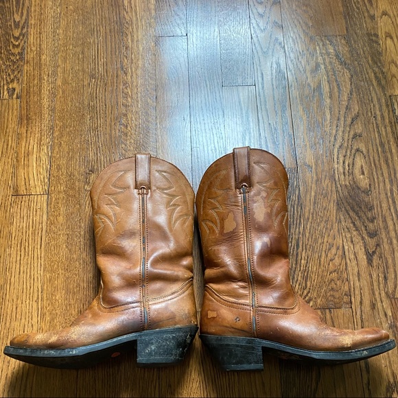 DURANGO WOMEN’S Sz 6.5 M BROWN LEATHER WESTERN COWBOY BOOTS RD-762 - Picture 8 of 8